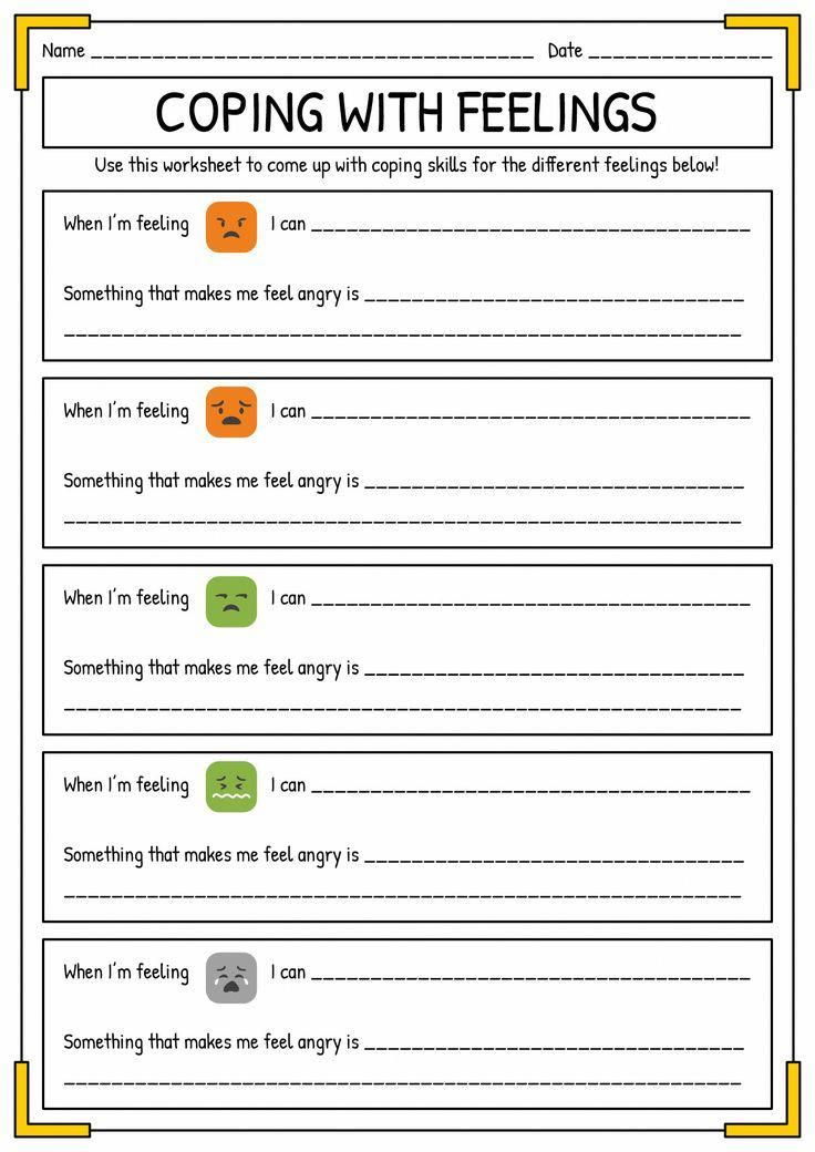 CBT Coping Skills Worksheets are valuable resources for individuals seeking practical tools to manage their emotions and improve their mental well-being. These worksheets provide a structured approach to help individuals identify and address negative thoughts and behaviors, and develop healthier coping strategies. Whether you Identify Emotions Activities, Emotion Regulation Worksheet, Regulating Emotions Activities, Emotion Regulation Activities For Kids, Emotions Worksheets For Kids, Emotional Regulation Activities For Kids, Emotional Regulation Worksheets, Coping Skills Worksheet, Emotions Worksheet