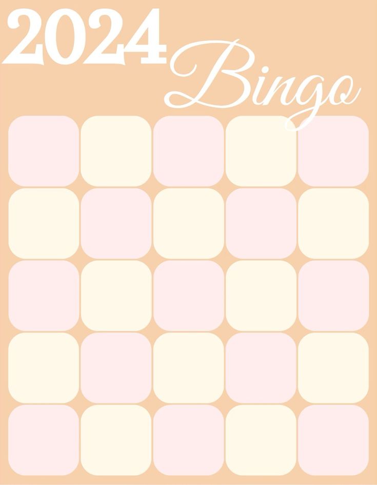 2024 Bingo Card Template Blank 2024 Bingo Template, 2024 New Year Resolutions Template, 2024 Resolutions Template, 2024 Bingo Card Ideas, Bingo Template Aesthetic, Bingo Vision Board Template, 2024 Bingo Card, Blank Bingo Cards Printable, 2023 Bingo