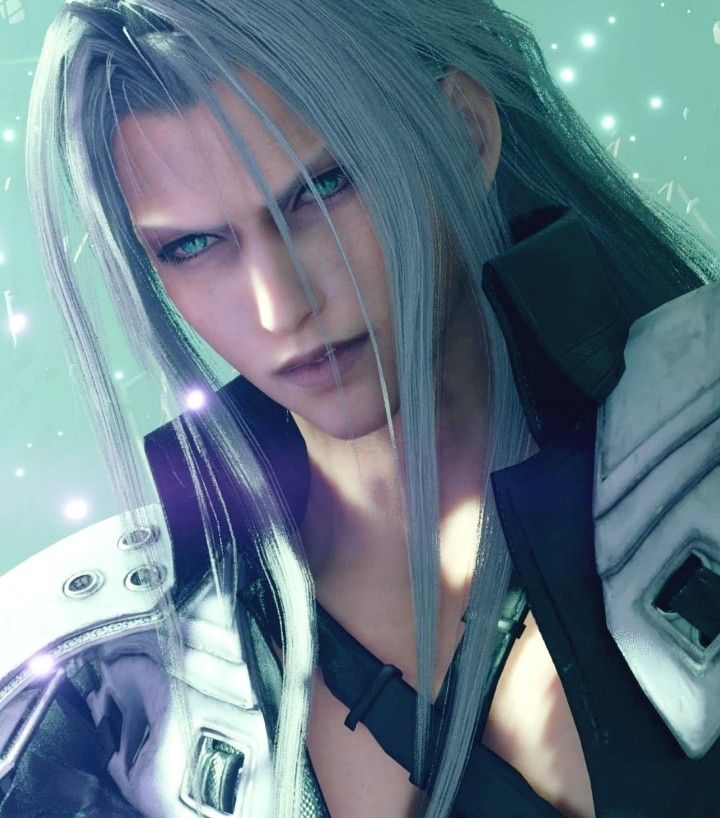 Sephiroth Pfp, Final Fantasy Sephiroth, Blonde Babies, Vincent Valentine, Pookie Wookie, Fantasy Male, Dark Lord, Final Fantasy Vii, Video Game Characters