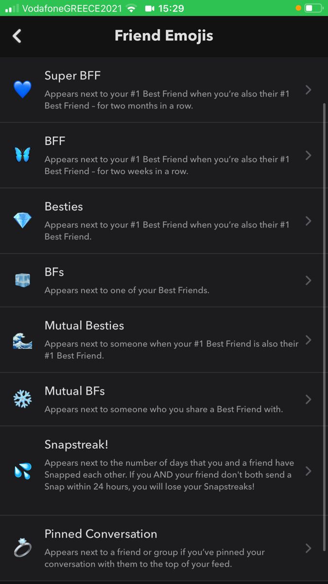 the best friend emojis app is open on an iphone, and it's showing