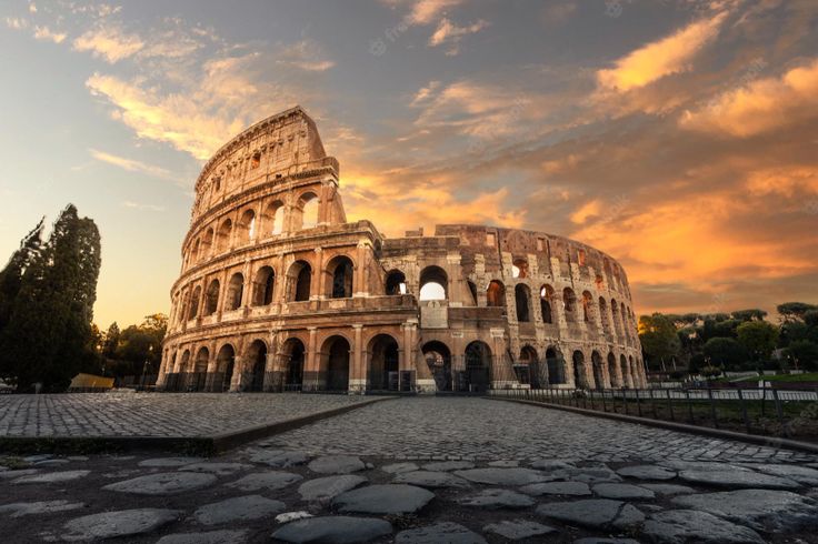 the colossion in rome is one of the most famous buildings on earth,