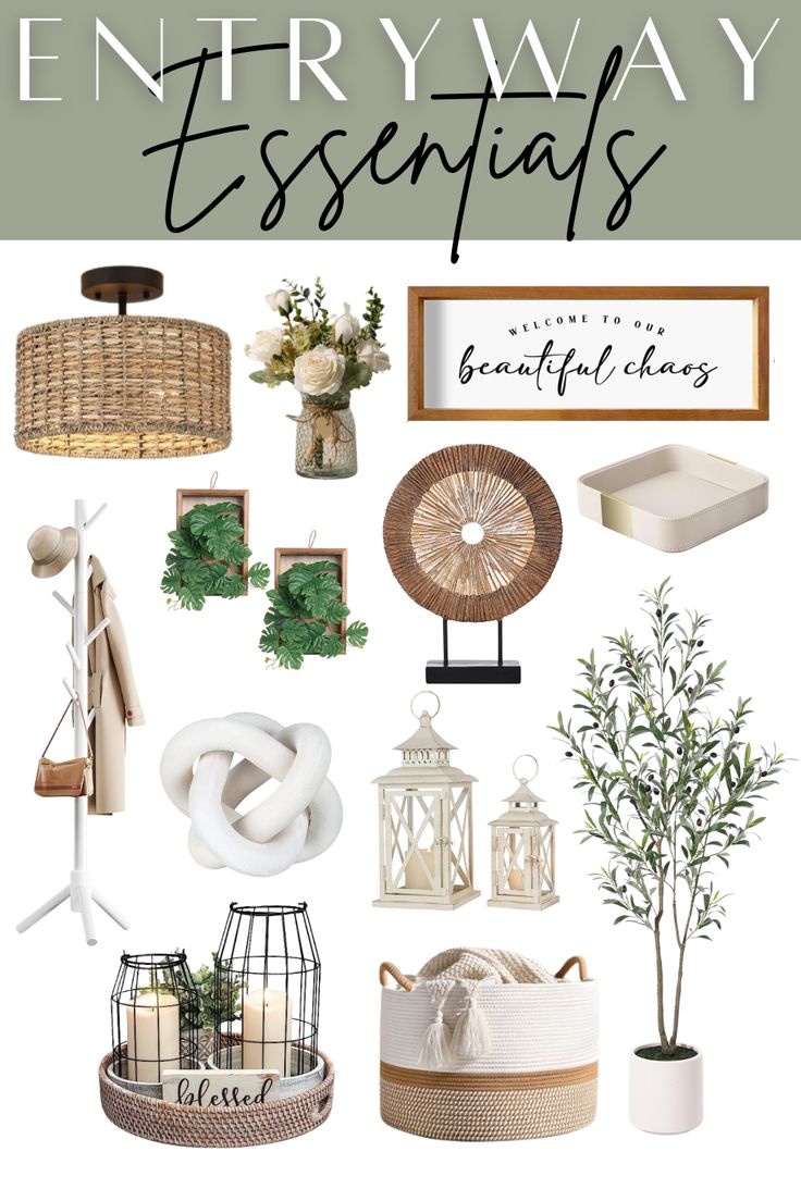 the ultimate guide to creating an entryway essentials