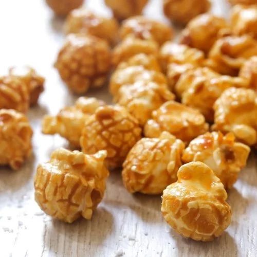 some kind of popcorn sitting on top of a table