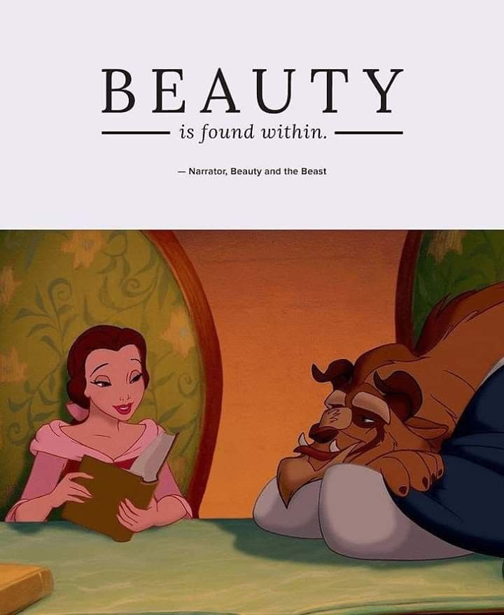 beauty and the beast is found within