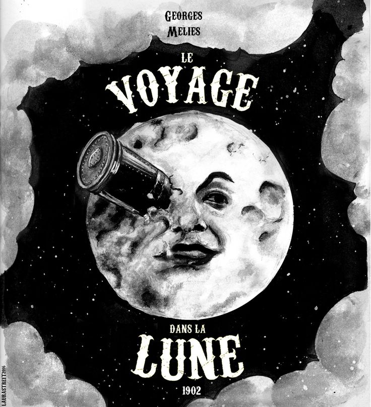 an advertisement for the voyage of lunae, featuring a woman's face with a telescope