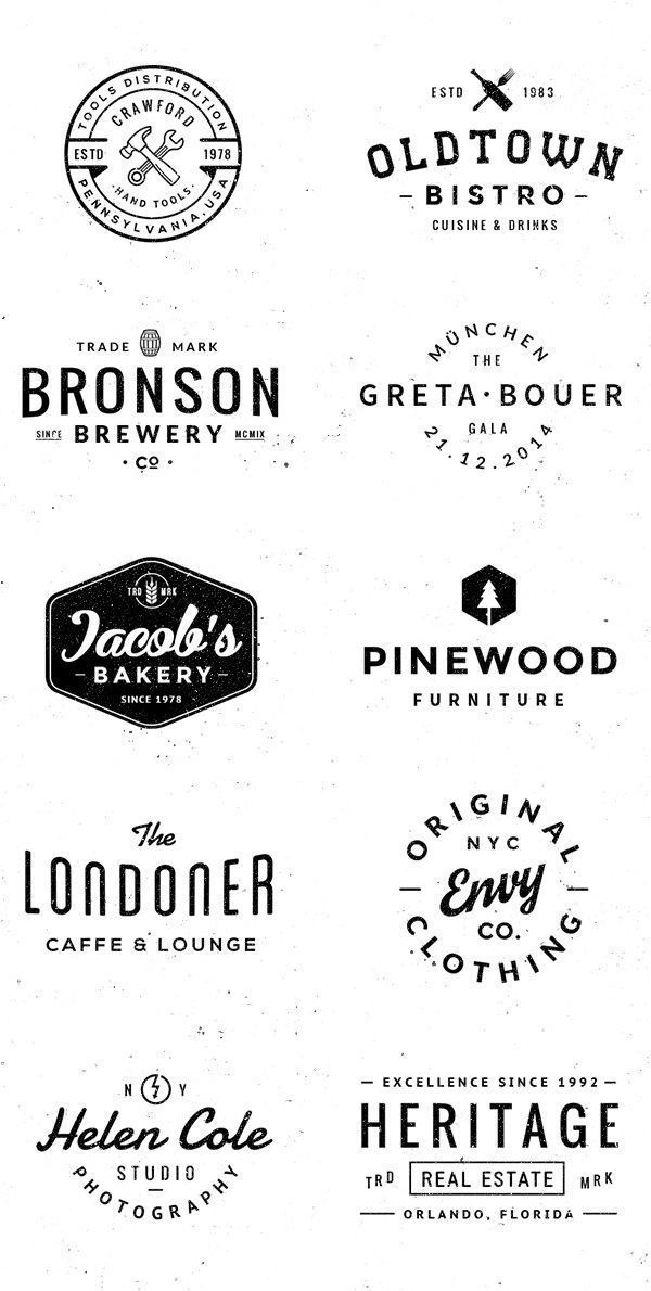 some type of logos for different businesses