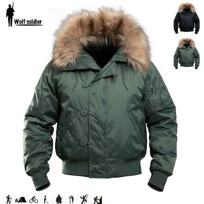 Top Rated Windbreaker Mens Jacket N2B Winter Tactical Army Military Airsoft Casual Hooded, Women's winter shoes Air Force Jacket, Ma 1 Jacket, Waterproof Jacket Men, Tactical Jacket, Fur Hood Jacket, Hood Jacket, Windbreaker Jacket Mens, Outwear Coat, Mens Winter Coat