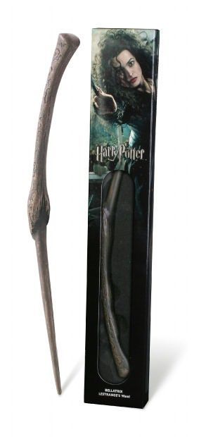 the harry potter wand is in its box