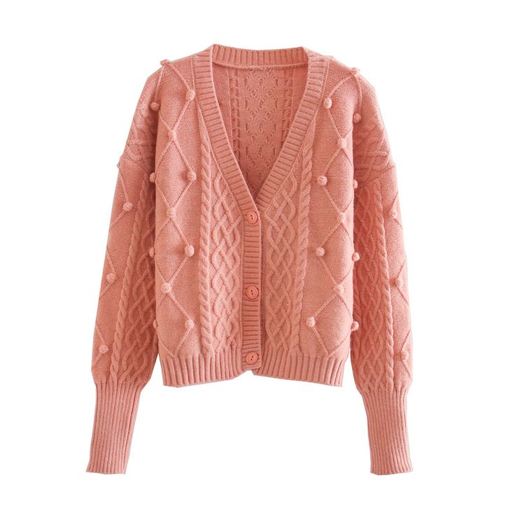 Autumn womens cardigan jacketFabric: knitColor: pinkSize(cm):S,MS:length:56, shoulder:58， sleeve:53M:length:57, shoulder:59， sleeve:54To make your experience as smooth as possible, I will assist you and answer your questions with my suggestions from the beginning until you receive your dress. But this is not the end. Also If you would have any question or issue about your dress after you receive it, just let me know and I will be keep in touch with all my care.&ltp&gtWhen you w Pink V-neck Winter Outerwear, Trendy Fitted V-neck Sweater Coat, Pink V-neck Winter Cardigan, Chic Pink V-neck Cardigan, Trendy Pink V-neck Outerwear, Cozy Pink V-neck Outerwear, Pink V-neck Sweater For Winter, Elegant Pink Knit Outerwear, Pink Fitted V-neck Outerwear