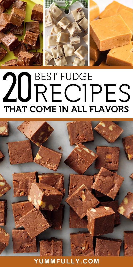 the best fudge recipes that come in all flavors