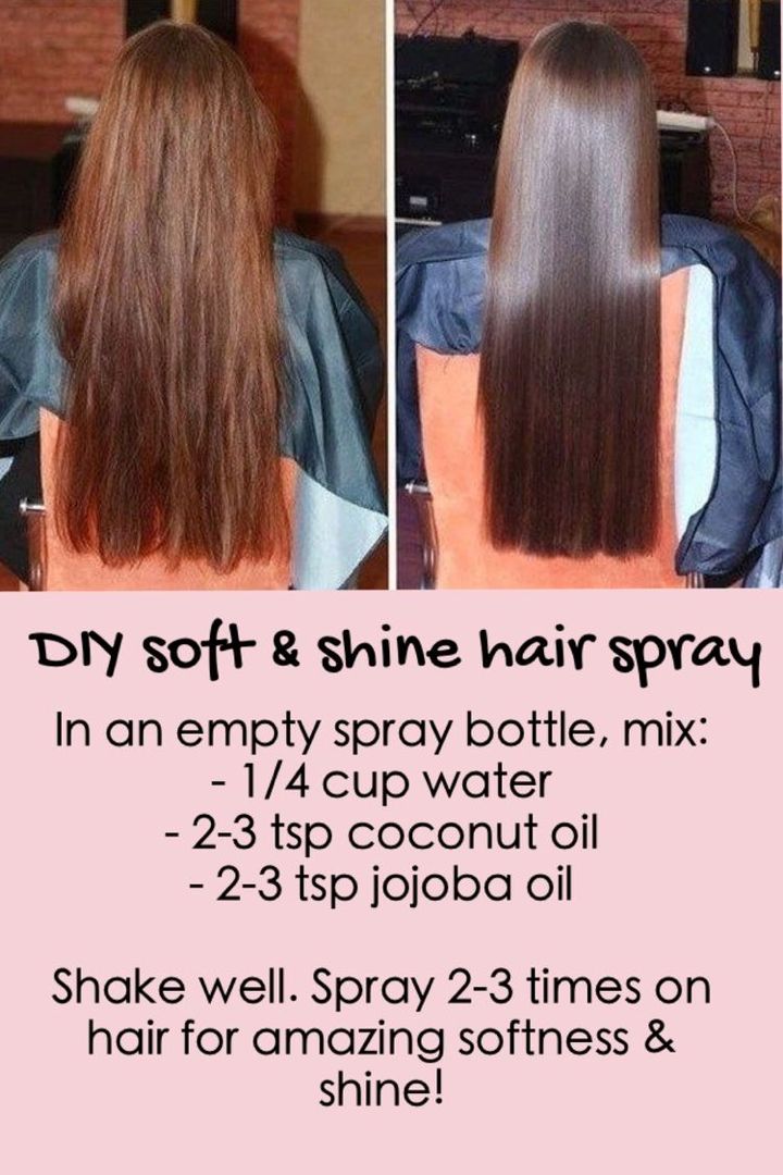 Silky And Smooth Hair Mask Shiny Hair Diy, Hair Shine Spray, Soft Shiny Hair, Shine Hair, Homemade Hair Products, Hair Remedies, Hair Shine, Hair Spray, Hair Regrowth