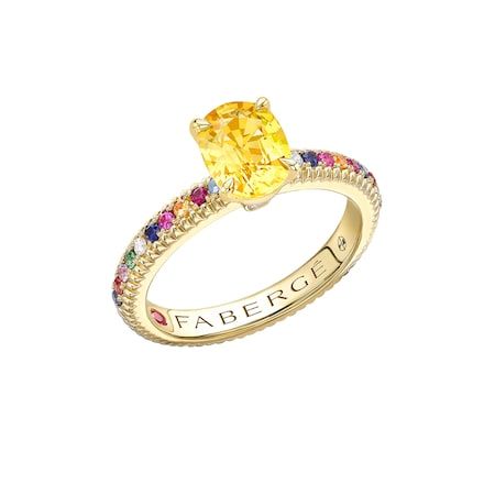 Coloured Gemstones, Yellow Sapphire Rings, Rainbow Sapphires, Sapphire Color, Orange Sapphire, Fine Jewelry Collection, Yellow Sapphire, Love Ring, White Diamonds