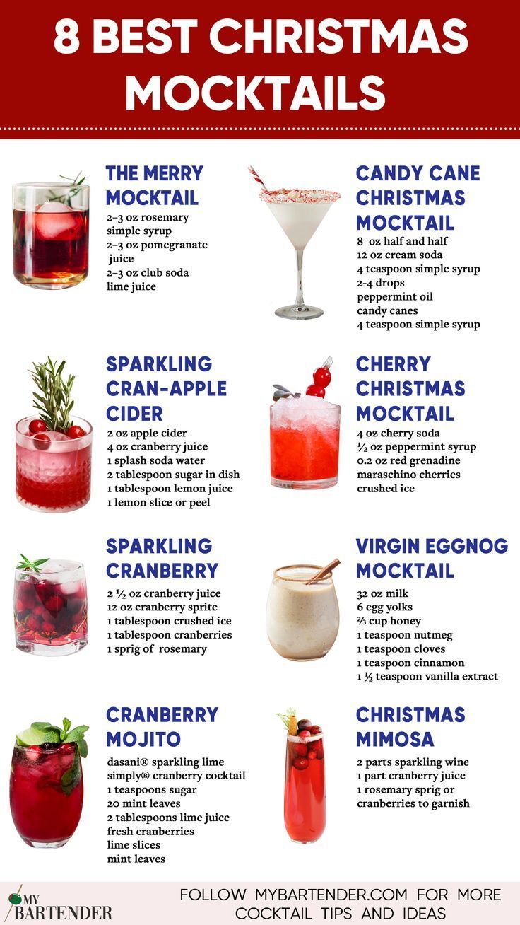 the 8 best christmas cocktails to drink this holiday season, including drinks and desserts