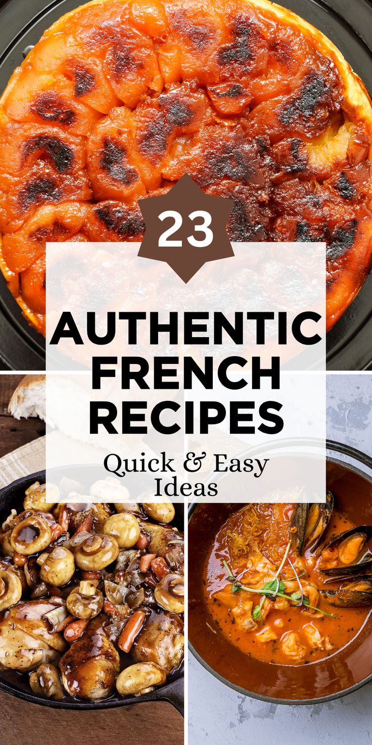 25 authentic french dishes that are quick and easy to make with the help of your family