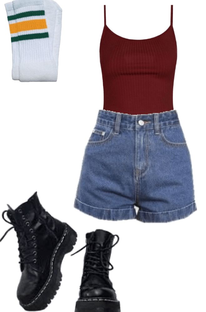 stranger things 1 Outfit | ShopLook 80’s Outfits, Outfit Generator, 80s Inspired Outfits, Look 80s, Stranger Things Outfit, Outfit Creator, Jean Short Outfits, 80s Outfit, Swaggy Outfits