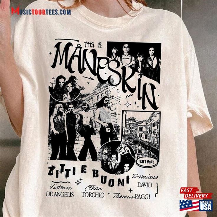 Maneskin Music Shirt Rush! World Tour 2023 Rock Band Hoodie Classic Check more at https://musictourtees.com/product/maneskin-music-shirt-rush-world-tour-2023-rock-band-hoodie-classic/ Band Merch Ideas, Band Shirt Ideas, Soft Grunge Outfits, T-shirt Print Design, Band Hoodies, Shirt Print Design, Rock T Shirts, Easy Trendy Outfits, Rock Shirts