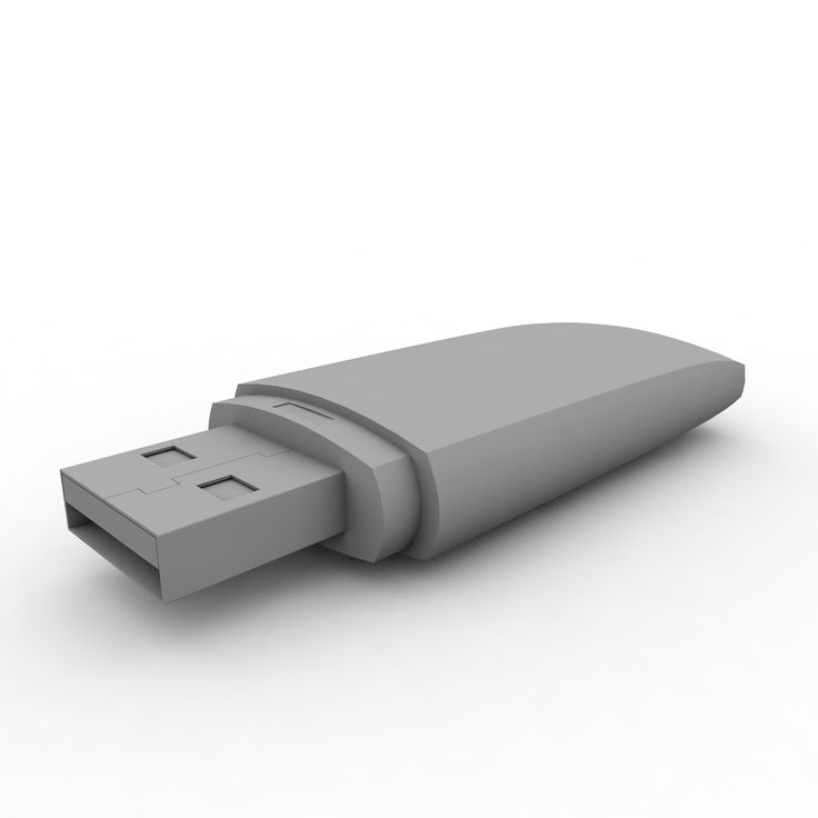 a usb device is shown on a white background with no image or text to describe