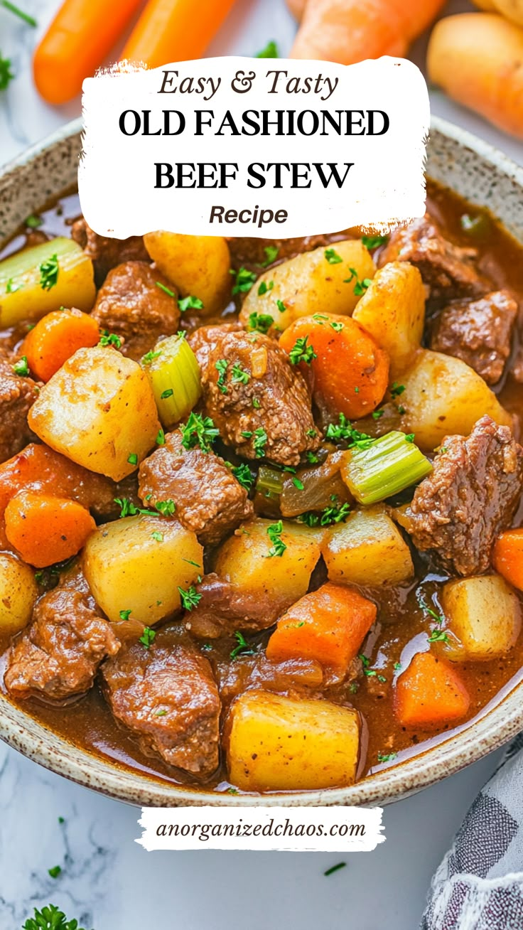 Old Fashioned Beef Stew Beef Stew Meat Soup Recipes, Beef Stew Natasha’s Kitchen, Beef Stew And Dumplings Recipes, Chopped Stew Meat Recipes, Beef Stew With Leftover Steak, Beef Stew With Roast Meat, Beef Stew For A Large Crowd, Beef Stew With Tomato Juice, Old Fashioned Beef Stew Recipe