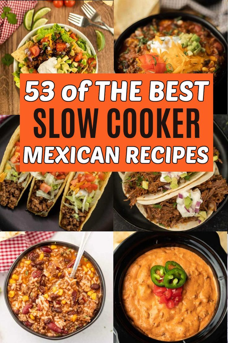 the best slow cooker mexican recipes