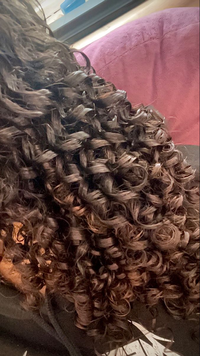 i ❤️ my hair Dream Curly Hair, Thick 3b Hair, Braids Into Curly Hair, Curly Long Hair Layers, 3b Hair Aesthetic, 1c Hairstyles, Curly Hair Layers Long, 3b Curly Hair Hairstyles, Blasian Hair