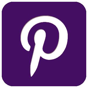 the purple and white pin logo