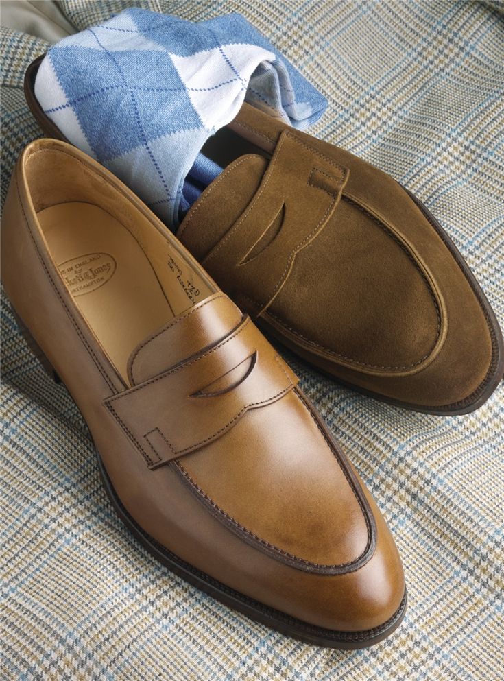 The Rosebery Loafer in Tobacco Suede - The Ben Silver Collection Aesthetic Shoe, Luxurious Shoes, Shoe Aesthetic, Ben Silver, Alden Shoes, Mod Shoes, Shoes Aesthetic, Crockett And Jones, Gentleman Shoes