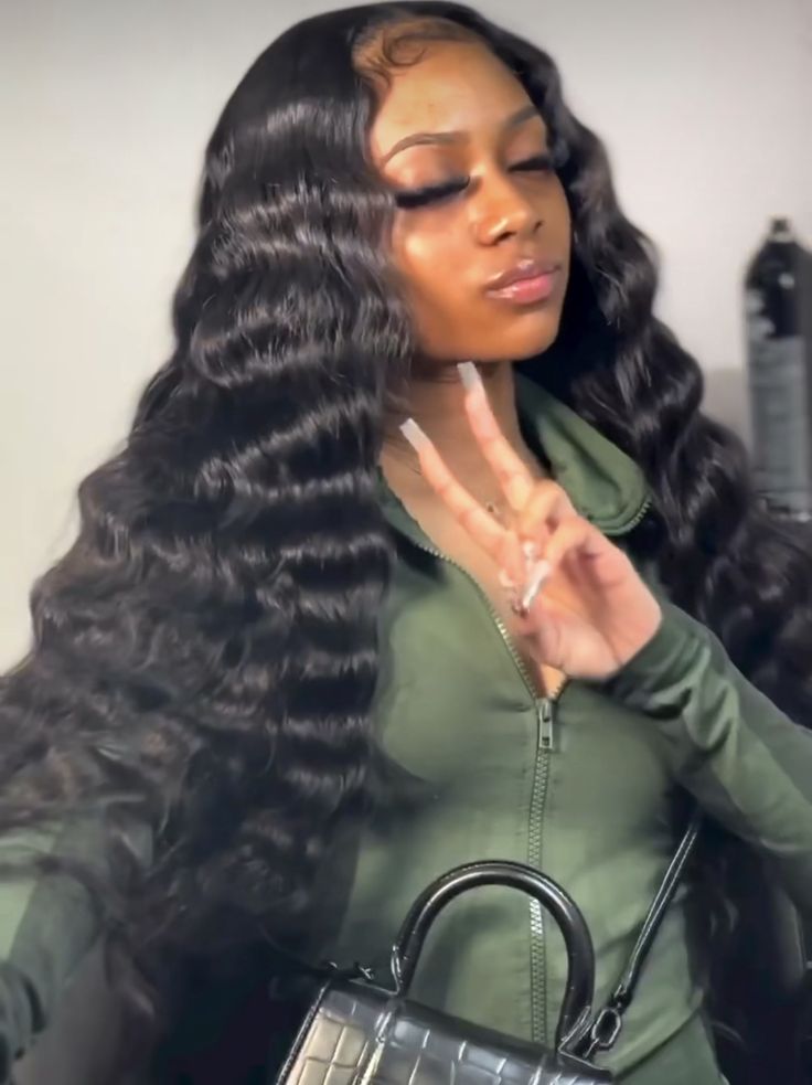 Buss Down Middle Part With Crimps, Middle Part Crimps Leave Out, Pregnant Halloween Costumes Black Women, Cramped Hairstyles Black Women, Crimped Leave Out, Sew In With Crimps Middle Part, Middle Part Quick Weave With Crimps, Quickweave With Crimps, Side Part Sew In With Leave Out Crimps