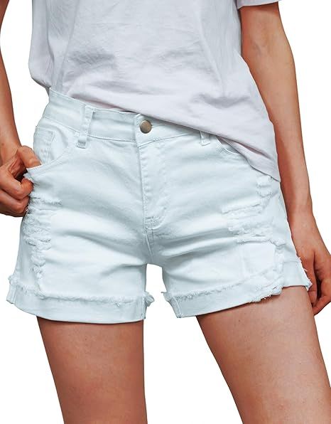 Item No. 786133 This jean shorts made of breathable and comfy denim fabric, which create a great wear experience for you Constructed with mid-rise, summer short jeans feature unique distressed designs in the hemline, taking the daily look up a notch effortlessly The rolled cuff creates a definite separation from the shorts to your legs, making you look even more extraordinary Match these classic 9 pockets shorts with tucked-in shirt or plain blouse to spice up your ordinary style High Rise Distressed Jean Shorts For Summer, Distressed High-rise Jean Shorts For Summer, Distressed High Rise Jean Shorts For Summer, Distressed Denim Shorts For Summer, Summer Distressed Mid-rise Jean Shorts, Distressed Mid-rise Jean Shorts For Summer, Distressed Jean Shorts For Summer, Casual Distressed Short Jean Shorts, Distressed Short Jeans For Summer