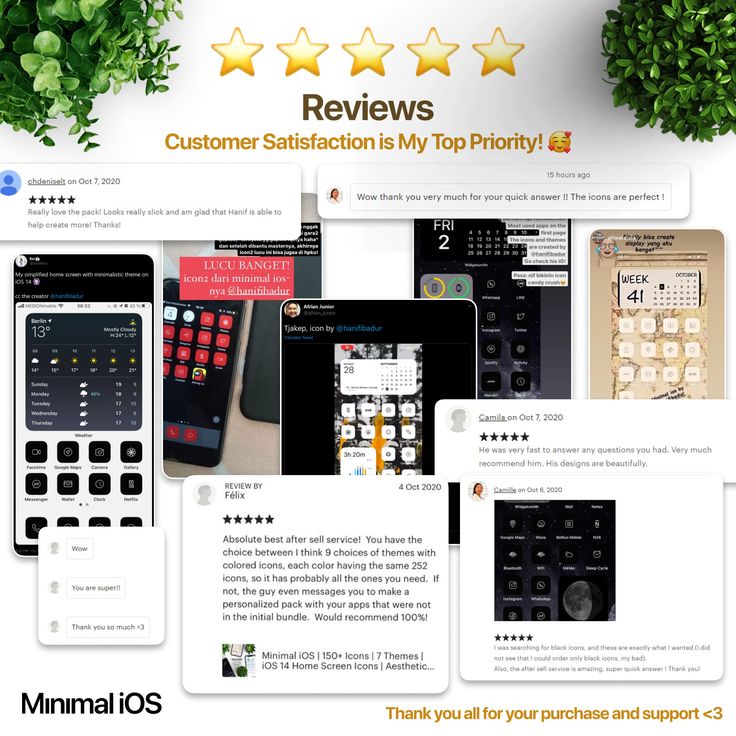 several different types of mobile phones and tablets with five stars above them on the screen