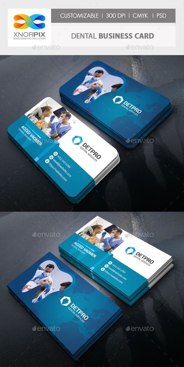 three different business cards mock up on top of each other, with the same color and size