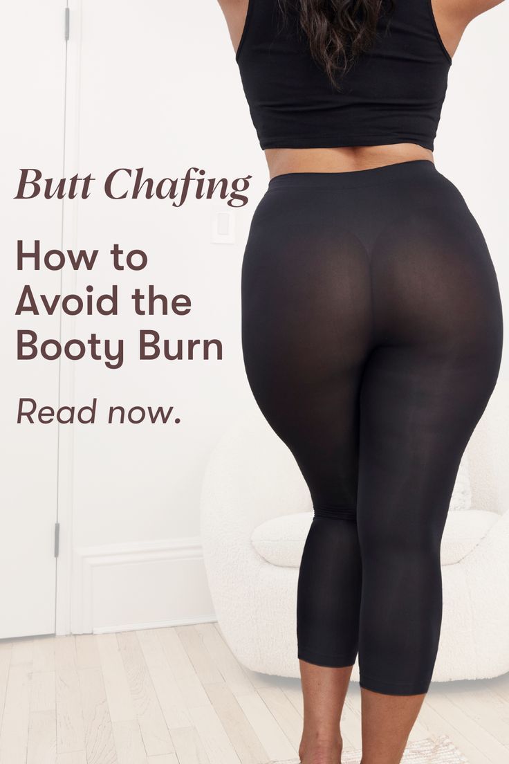 Our shorties prevent all types of chafing, including butt chafing. Butt chafing can occur for a variety of reasons but has the same outcome: discomfort and irritation. Learn about what causes chafing in this specific area and how to avoid this undesirable scenario on our blog! #chafingremedies #chafingrelief #chafedskinremedy #chafedskin #thighchafing #innerthighchafing Chafing Remedies, Inner Thigh Chafing, Chafed Skin, Thigh Rub, Thigh Chafing, Chub Rub, Baggy Tee, Anti Chafing, Combination Skin