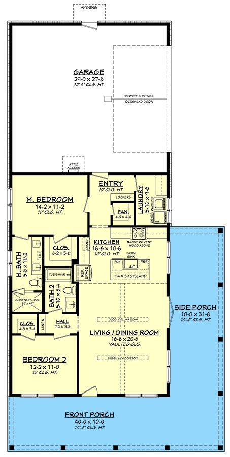 the first floor plan for this house