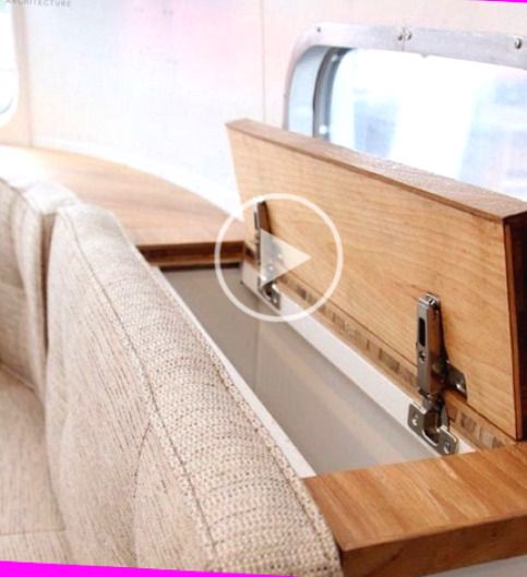 ✓ ✓ boho living room, living room decor apartment, living room decor brown couch? Airstream Bathroom, Airstream Living, Airstream Remodel, Airstream Interior, Airstream Renovation, Caravan Renovation, Kombi Home, Camper Storage, Budget Decor