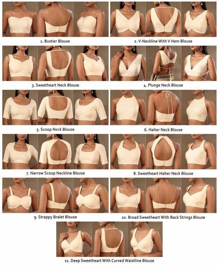 the instructions for how to wear bras in different styles and colors, including straps