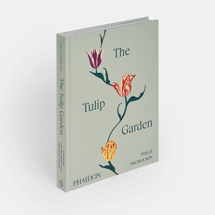 the tulip garden book on a white background