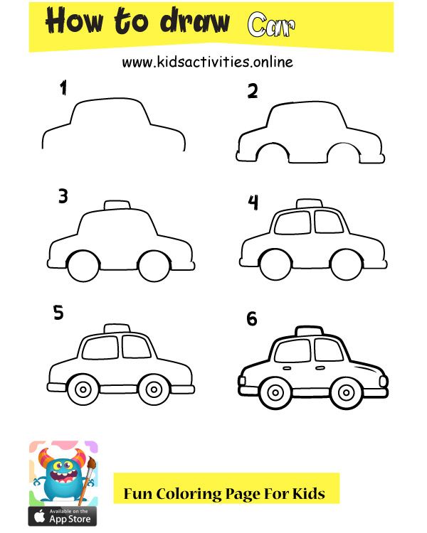 Connect The Dots Game, Educational Games For Preschoolers, Dots Game, How To Draw Steps, Drawing Sheet, Basic Drawing, Step Kids, Easy Doodles Drawings, Cool Coloring Pages