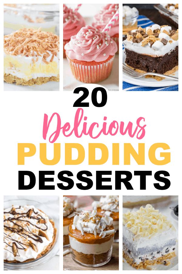 the top 20 delicious puddinging desserts