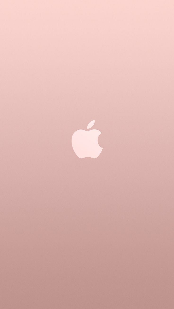 an apple logo is shown on the back of a pink ipad pro 12 9 inch