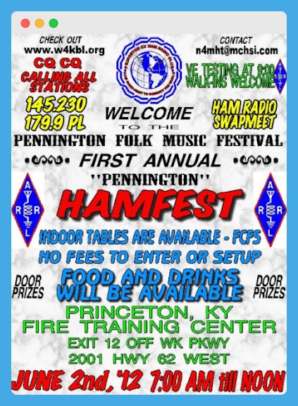 a poster with the names of various bands and numbers on it, including words that say hammer fest