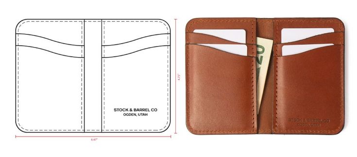 Free Vertical Wallet Pattern Diy Leather Wallet Pattern, Simple Leather Wallet, Bifold Wallet Pattern, Wallet Pattern Free, Leather Patterns Templates, Handmade Leather Bag Pattern, Simple Leather Bag, Long Wallet Pattern, Diy Leather Wallet