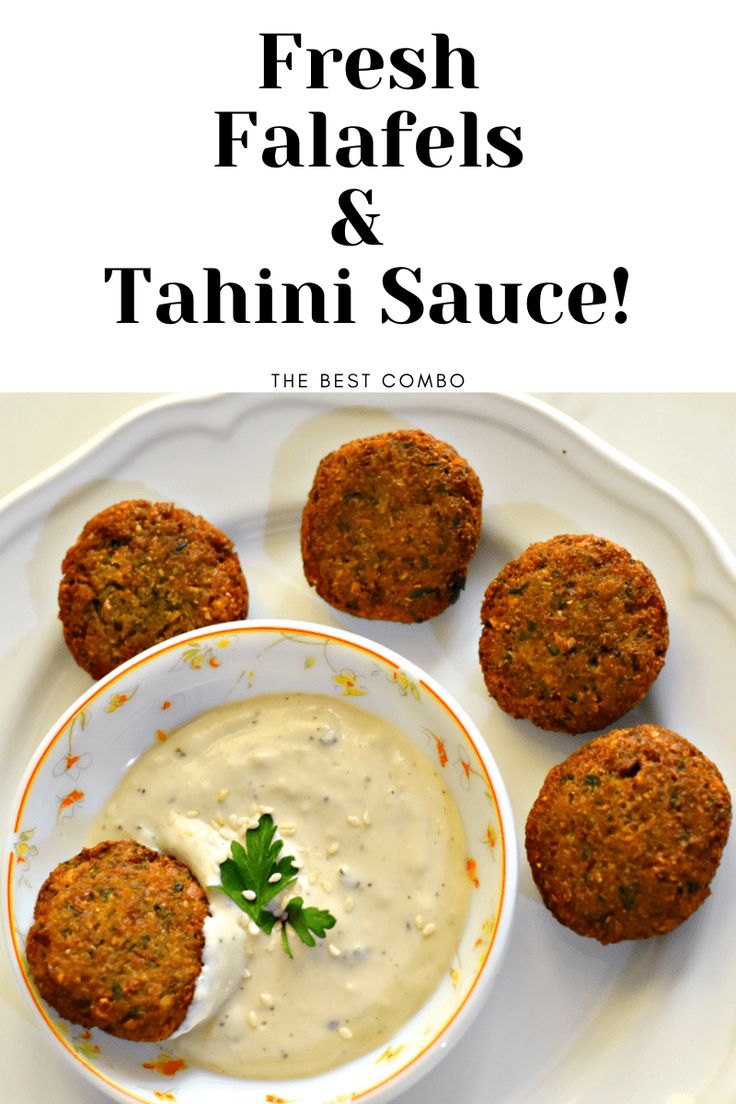 crispy homemade falafel in three simple steps is an easy appetizer to serve