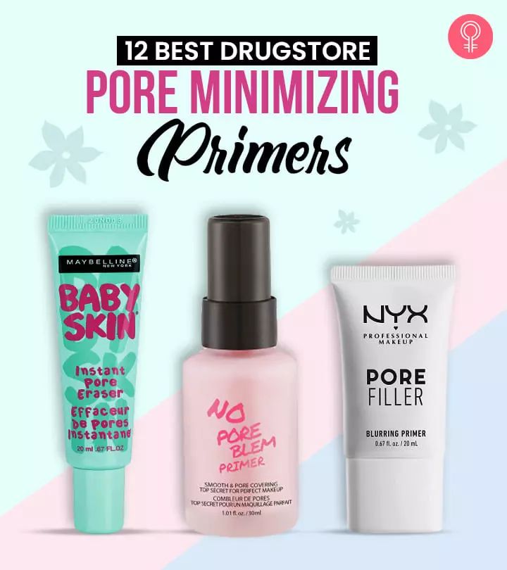 Drugstore Makeup Primer, Make Up Primer Best, Best Makeup Primer For Large Pores, Best Primer For Oily Skin And Pores, Best Pore Filling Primer, Best Pore Minimizer Products, Pore Minimizer Products, Best Primer For Pores, Primer For Large Pores