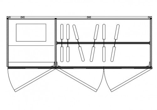 the diagram shows how to use different tools in order to make something bigger and easier