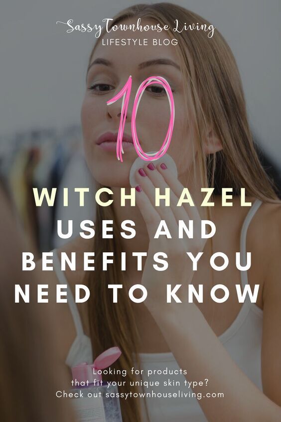 If you enjoying using toners and astringents like Witch Hazel on your skin but never really understood exactly what they do – we’ve got the top 10 Witch Hazel uses and benefits explained in detail. Hopefully, this is going to clear things up for you. The Wonderful Benefits Of Witch Hazel!So, what is Witch Hazel anyway? In a nutshell, Witch Hazel is developed as an extract from the North American Witch Hazel tree called Hamamelis Virginiana. Its bark and leaves are used mostly for top… Witch Hazel Uses, Cleopatra Beauty Secrets, Happy Skin, Skin Care Remedies, Moisturizer With Spf, Moisturizing Body Wash, Witch Hazel, Youthful Skin, Homemade Skin Care