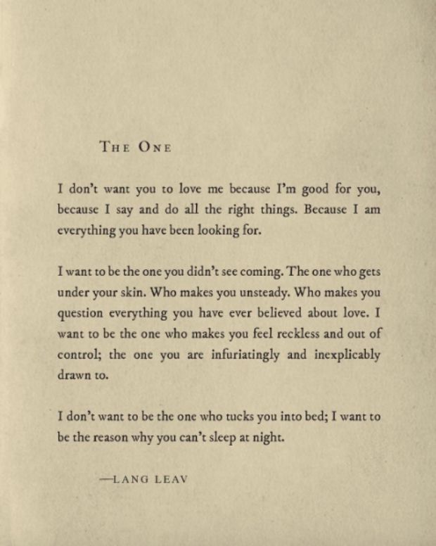 an old letter with writing on it that says the one i don't want to love