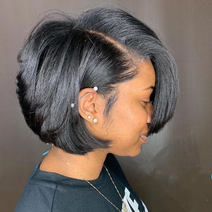 Bob Transformation, Natural Hair Bob, Relaxed Hairstyles, Pressed Natural Hair, Black Hair Short Cuts, Short Black Hair, Silk Press Natural Hair, Meagan Good, Natural Hair Short Cuts