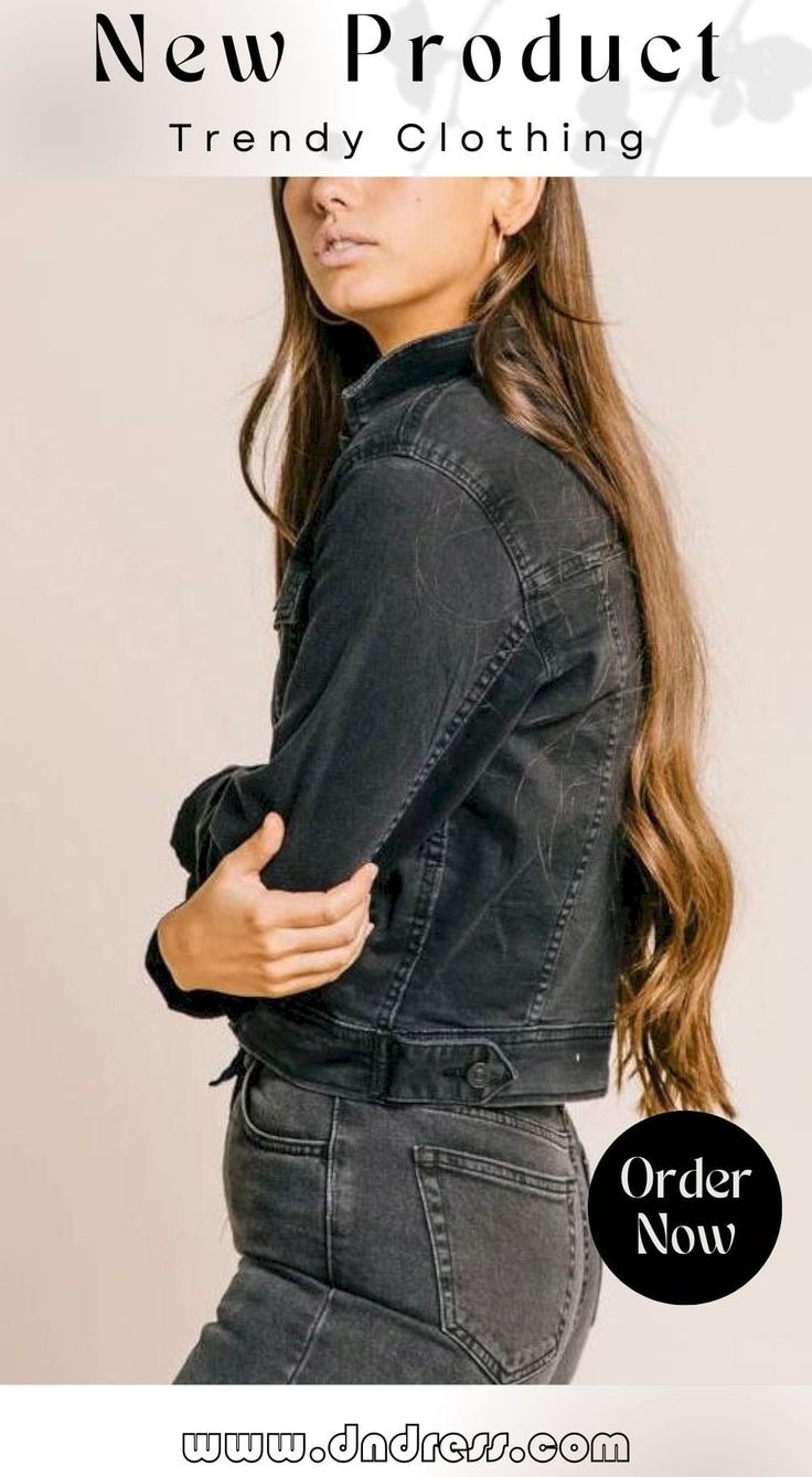 Black Denim Jacket Distressed Jacket, Black Denim Jacket, Faux Fur Vests, Fur Vest, High Heel Sandals, Black Denim, Fashion Item, Fashion Games, In Style