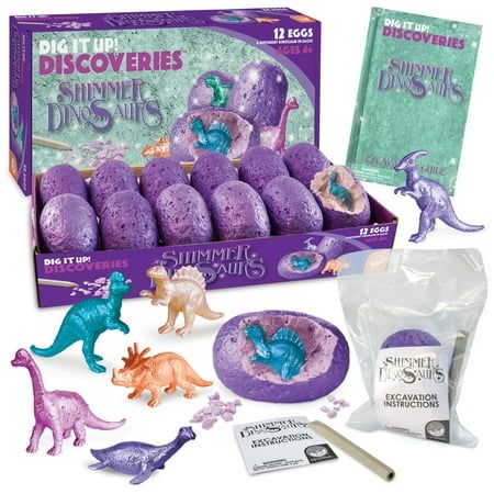 the dinosaur discovery kit includes dinosaurs and other toys