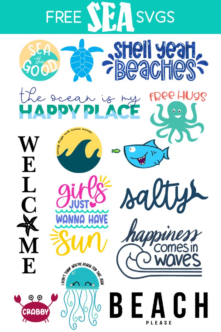 the sea svg bundle is available for purchase on etsyle com, and it's free