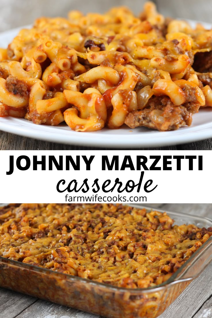 Johnny Marzetti Casserole Cheesy Casserole Recipes Ground Beef, Marzetti Recipes, Macaroni And Cheese Casserole With Meat, Ground Beef And Pasta Casserole, John Marzetti Recipe, John Marzetti Casserole, Johnny Marzetti Casserole, Johnnie Marzetti Recipe, Mazetti Recipe Johnny Marzetti